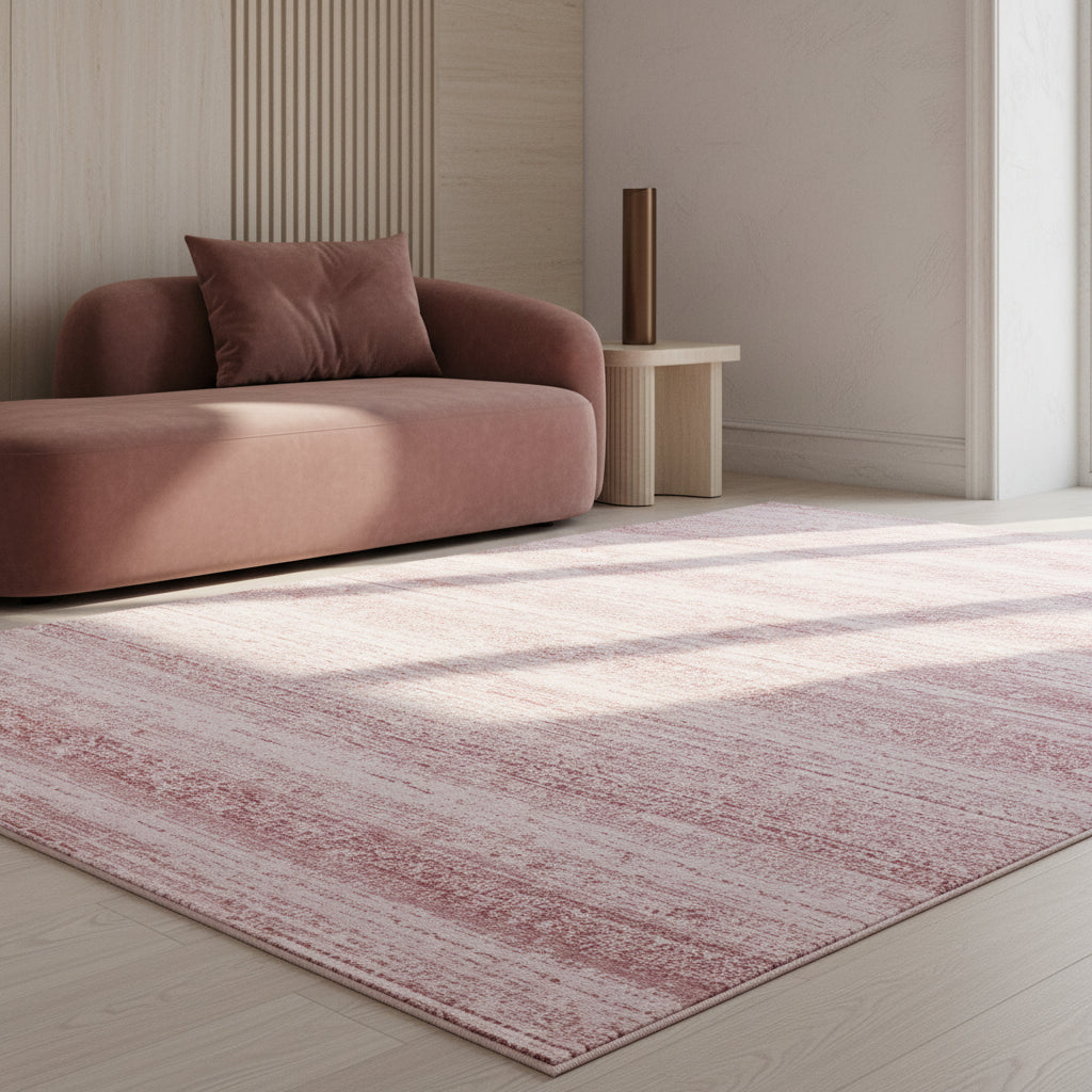 Teppich Kurzflor Uni-Design Polypropylen Wohnzimmer_Läufer_