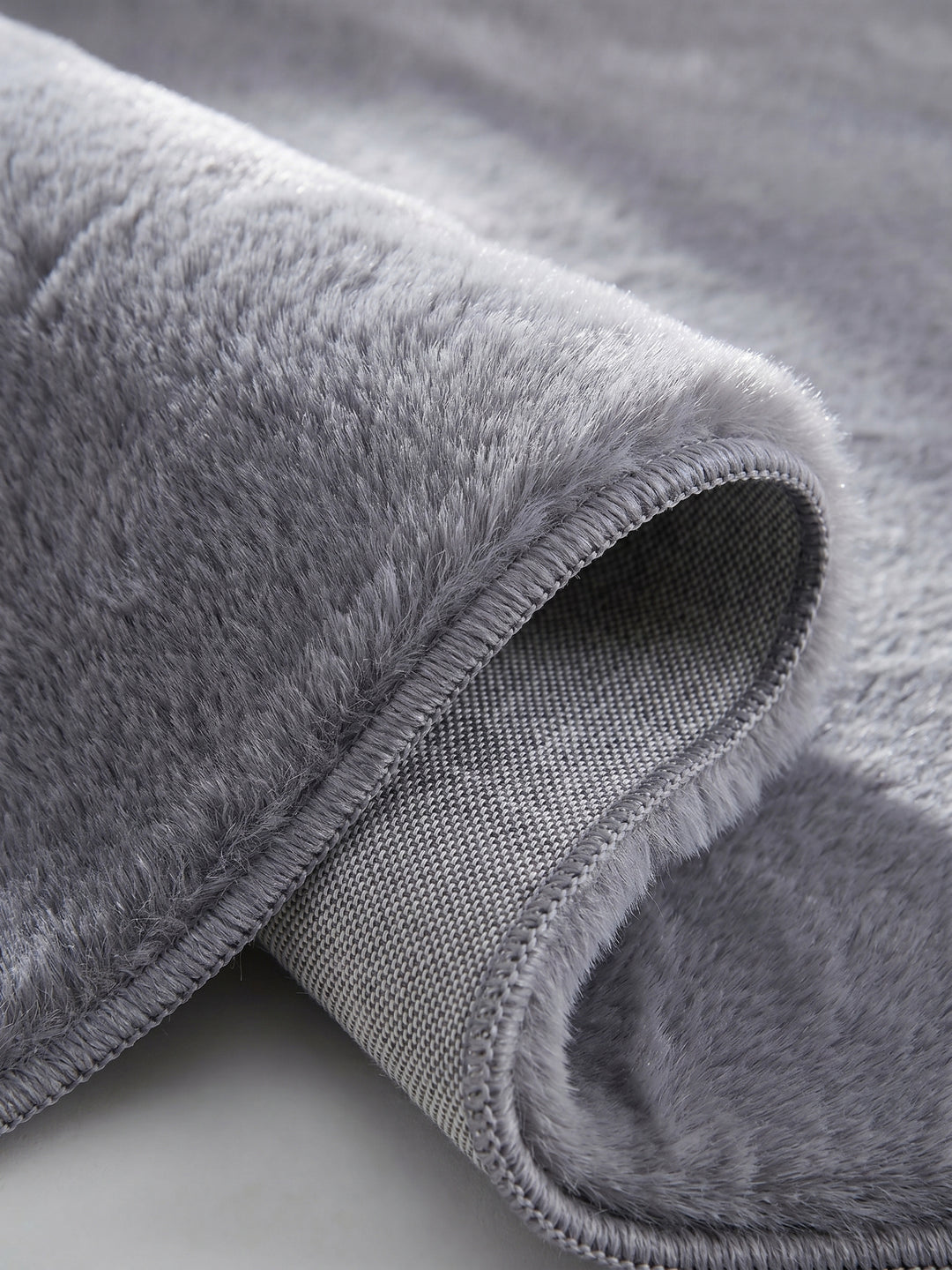 Teppich Grey Kante Verarbeitung_