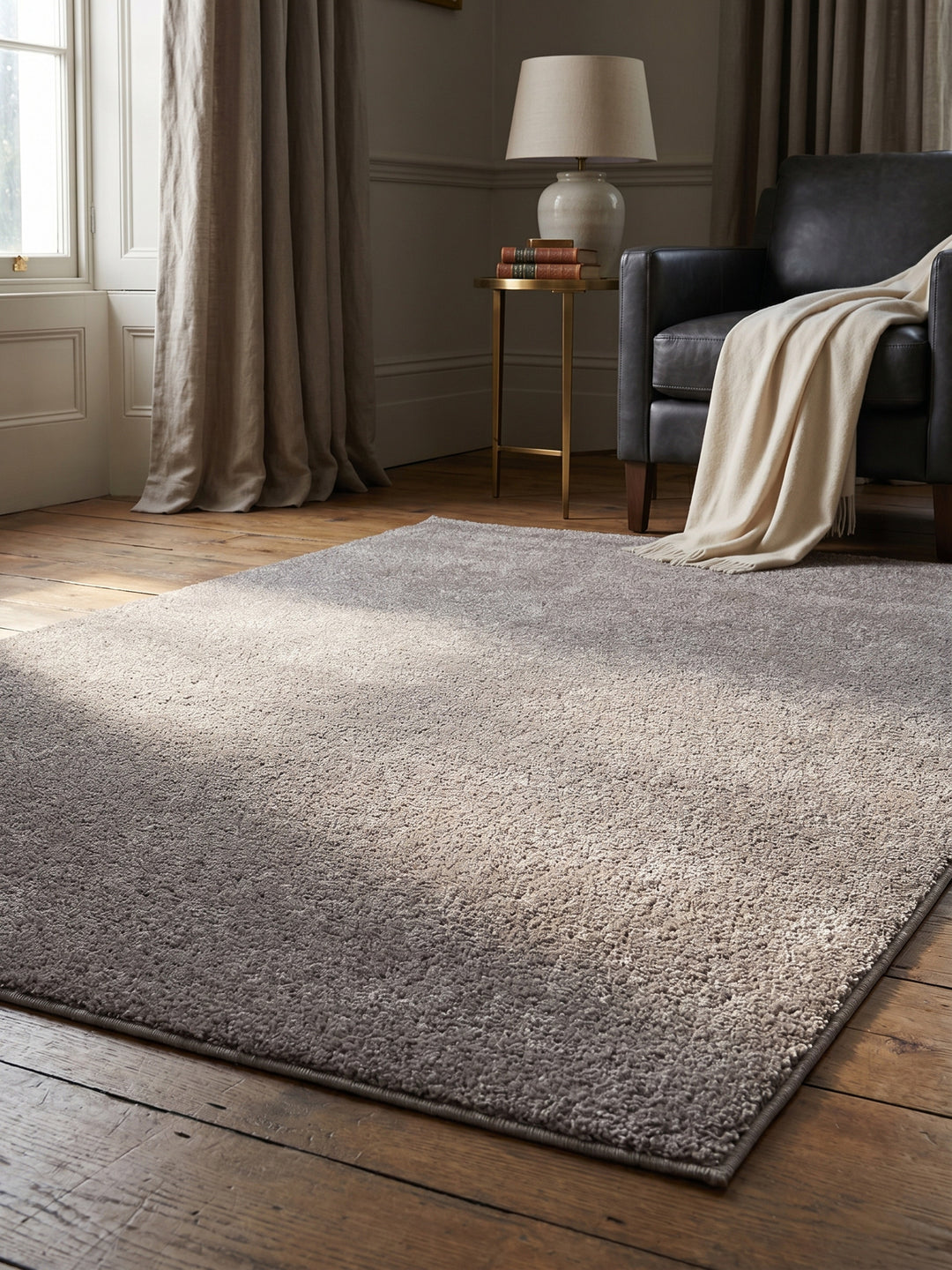 Teppich Beige rechteckig Textur Nahaufnahme Detail_
