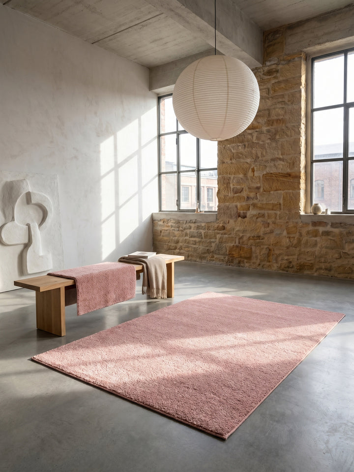 Teppich rechteckig im Wohnzimmer Einrichtungsidee_