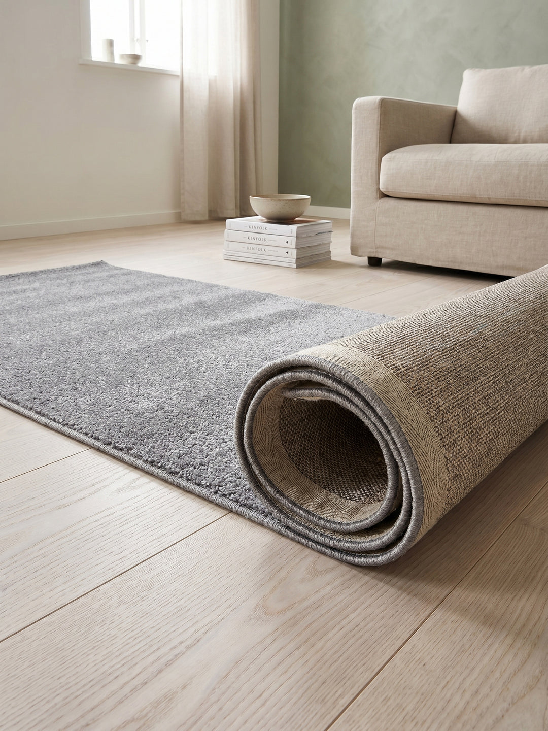 Teppich Grey Läufer Wohnaccessoire Deko_