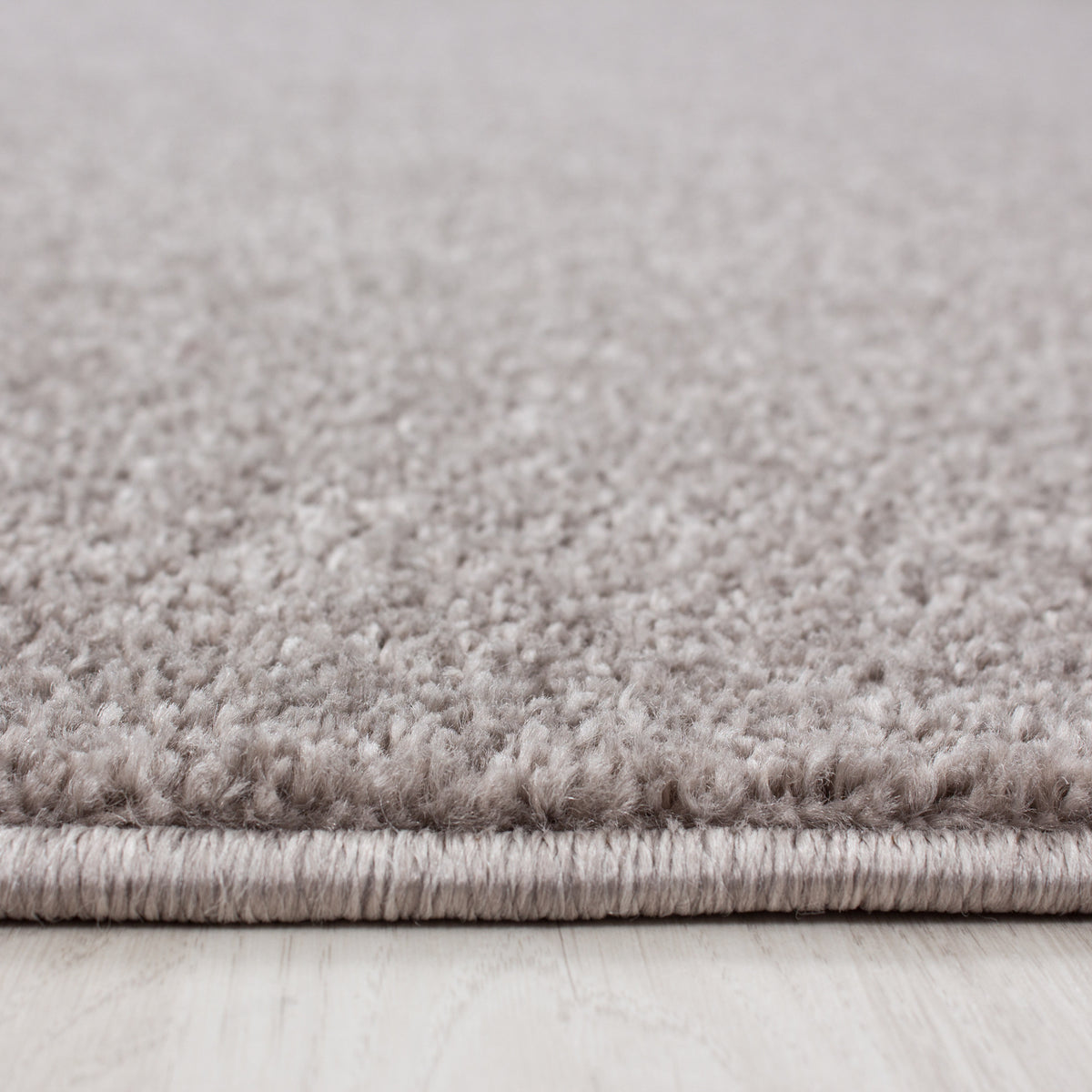 Kurzflor-Teppich Einfarbig – Waschbar & Strapazierfähig | Frisée-Garn für Lebendige Textur – Ansicht 73