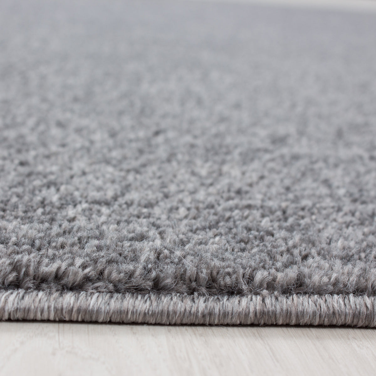 Kurzflor-Teppich Einfarbig – Waschbar & Strapazierfähig | Frisée-Garn für Lebendige Textur – Ansicht 79