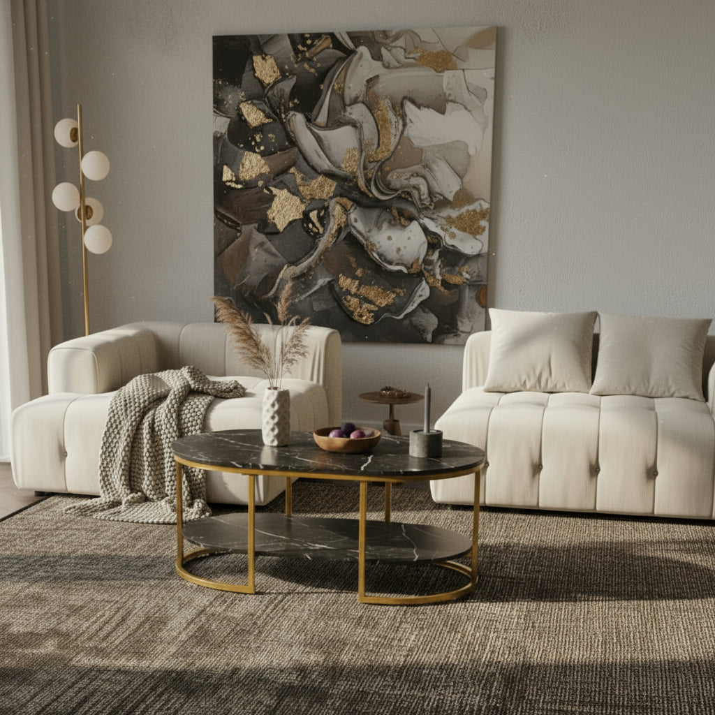 Teppich Kurzflor Unicolor Chenille Baumwolle Innen_Läufer_