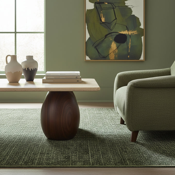 Teppich Kurzflor Unicolor Chenille Baumwolle Innen_Rechteckig_