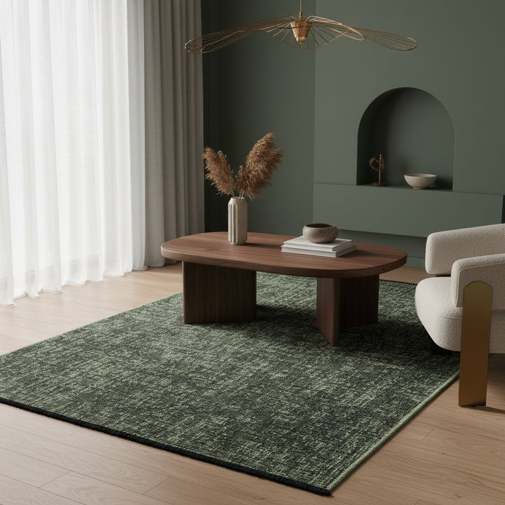 Teppich Kurzflor Unicolor Chenille Baumwolle Innen_Rechteckig_