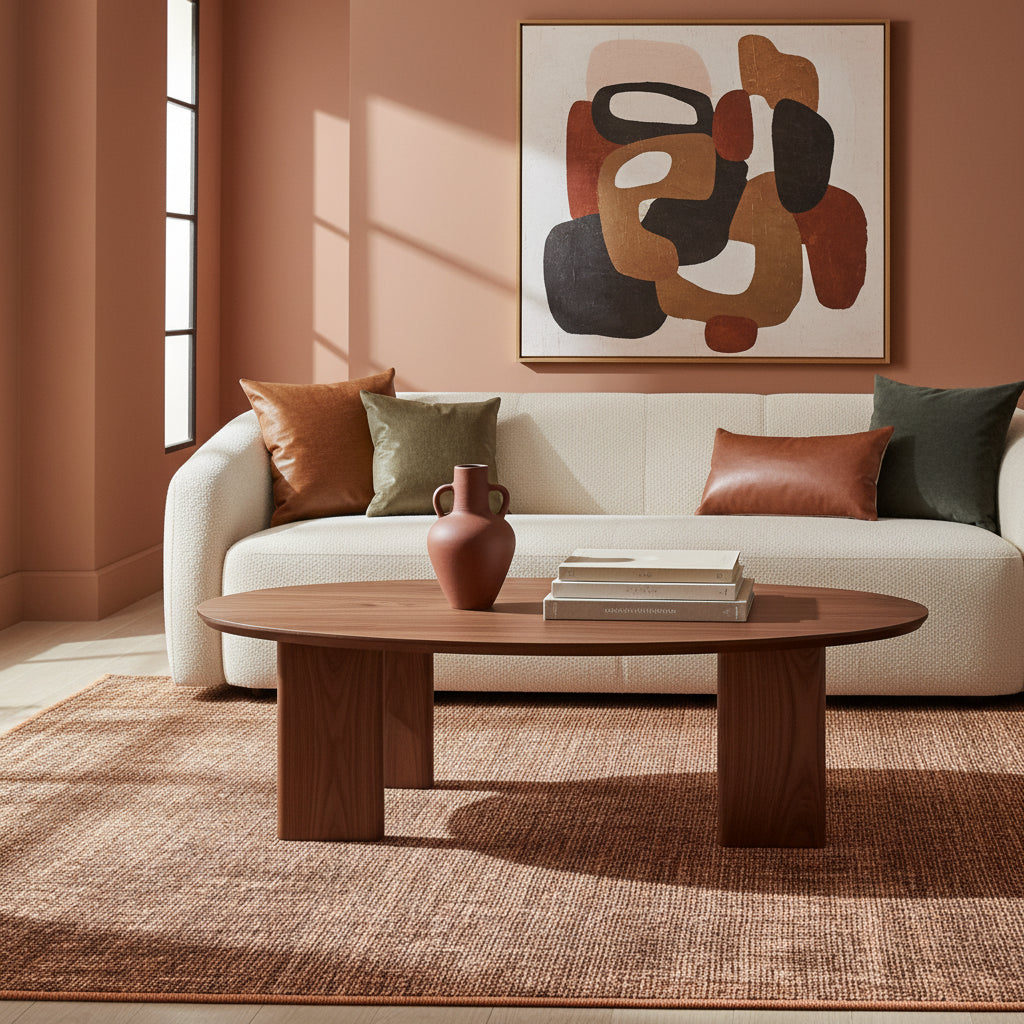 Teppich Kurzflor Unicolor Chenille Baumwolle Innen_Läufer_