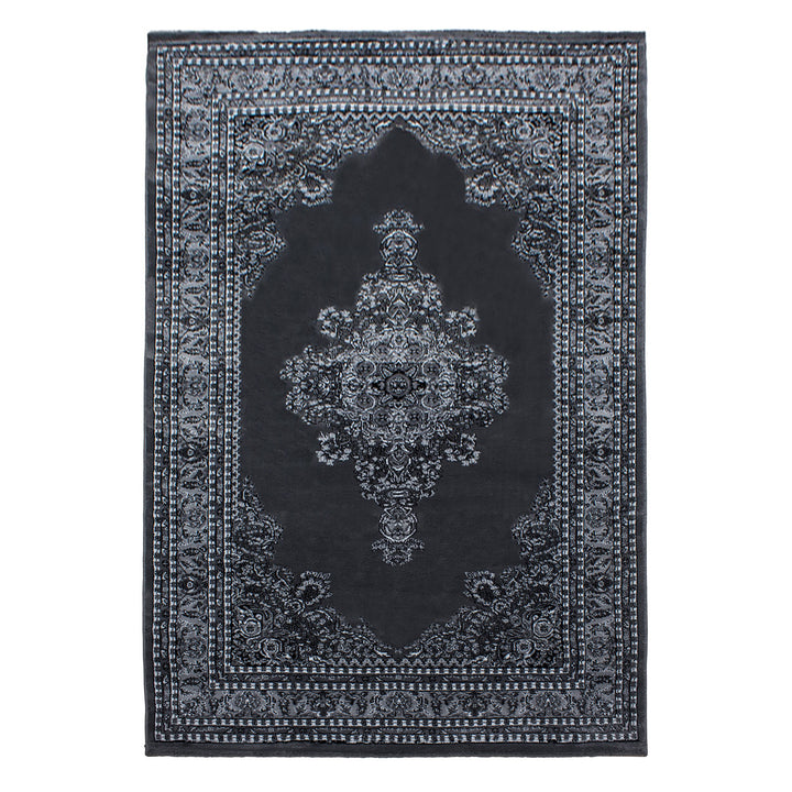 Teppich Orient Kurzflor Medaillon Polypropylen Wohnzimmer_Läufer_