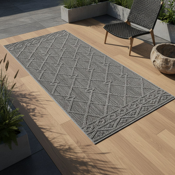 Teppich Outdoor Flachgewebe Berber-Muster Polypropylen Terrasse_Läufer_