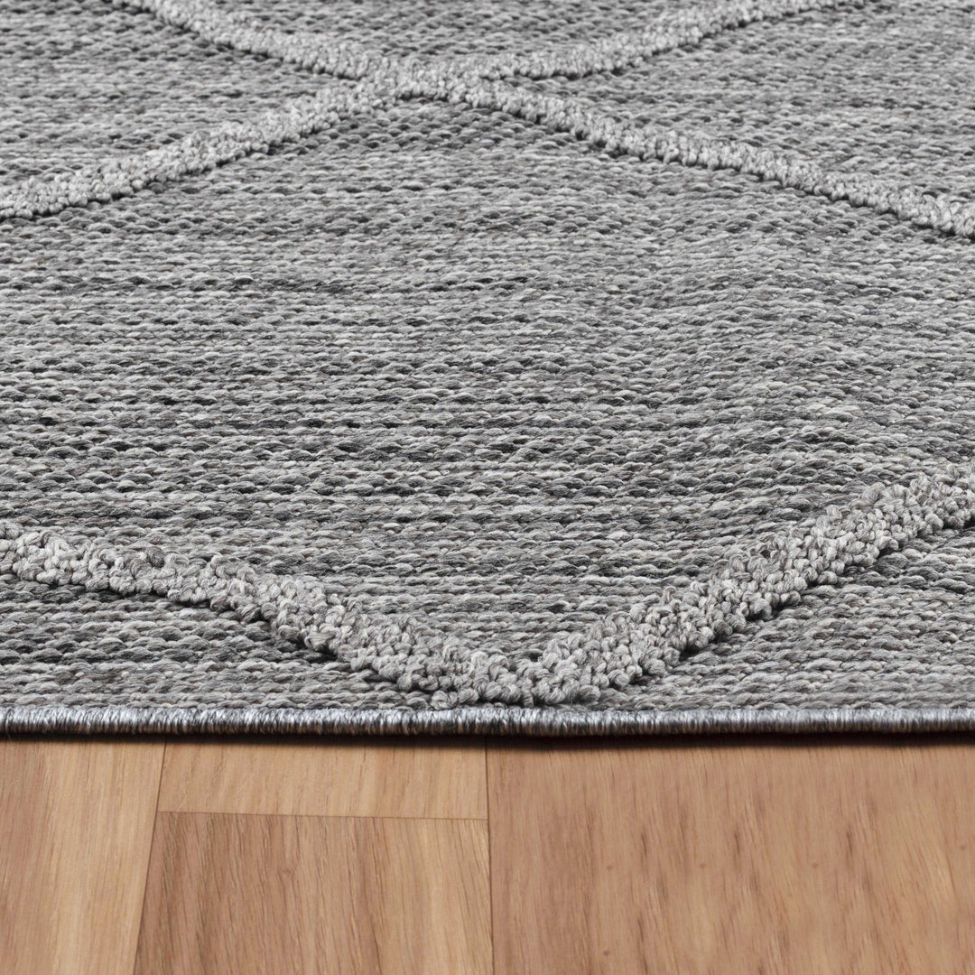 Teppich Outdoor Flachgewebe Boho-Muster Polypropylen Terrasse_Läufer_
