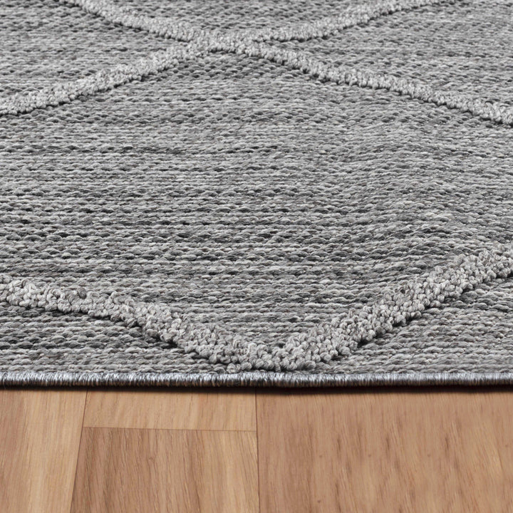 Teppich Outdoor Flachgewebe Boho-Muster Polypropylen Terrasse_Läufer_