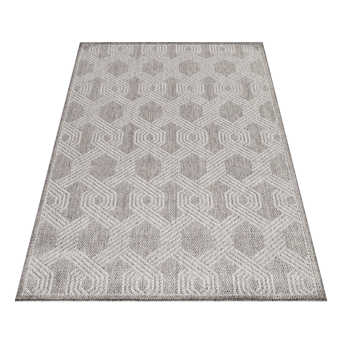 Outdoor-Teppich Geometrisch – Waschbar & Wetterfest für Balkon & Terrasse – Ansicht 6