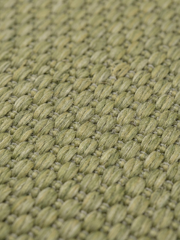 Teppich Green rund Farbdetail Muster_