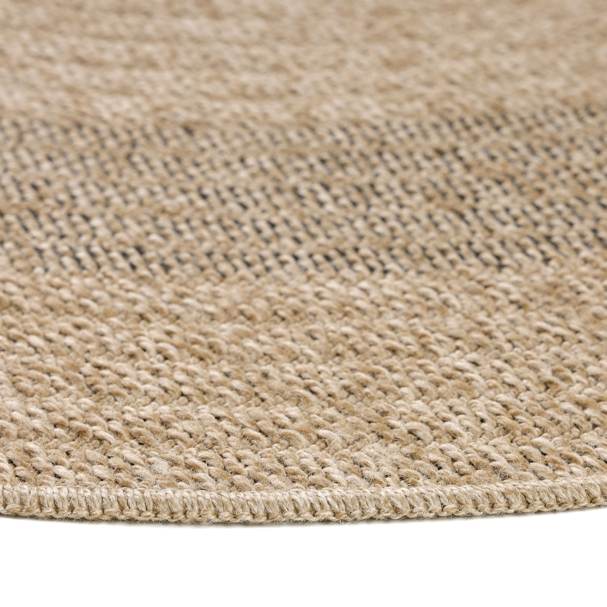 Teppich Outdoor Flachgewebe Vintage Polypropylen Balkon_Rund_