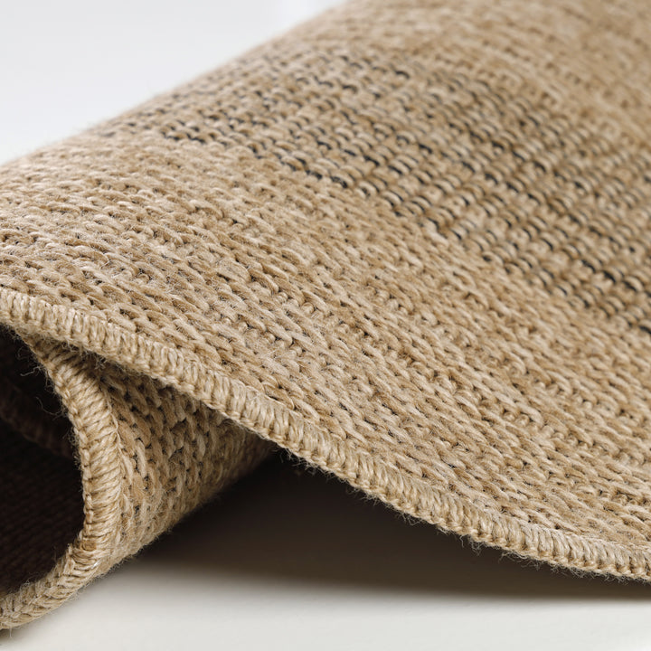 Teppich Outdoor Flachgewebe Vintage Polypropylen Balkon_Rund_