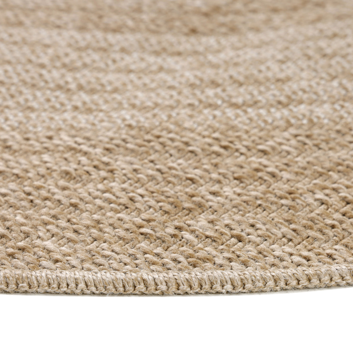 Teppich Outdoor Flachgewebe Vintage Polypropylen Balkon Rund