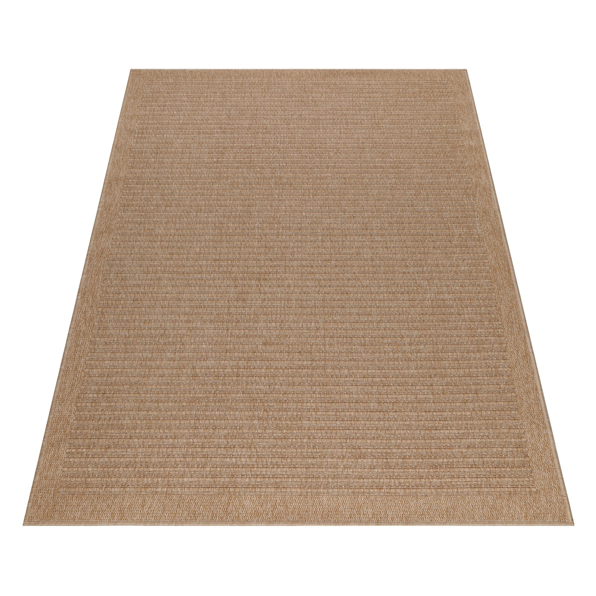 Outdoor-Teppich Feinstrick-Struktur – Waschbar | Dezente Weboptik für Terrasse – Ansicht 7