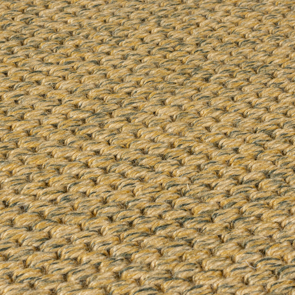 Teppich Sisal-Look Flachgewebe für Indoor & Outdoor  - Pflegeleicht und Schmutzabweisend mit Bordüre_Rechteckig_
