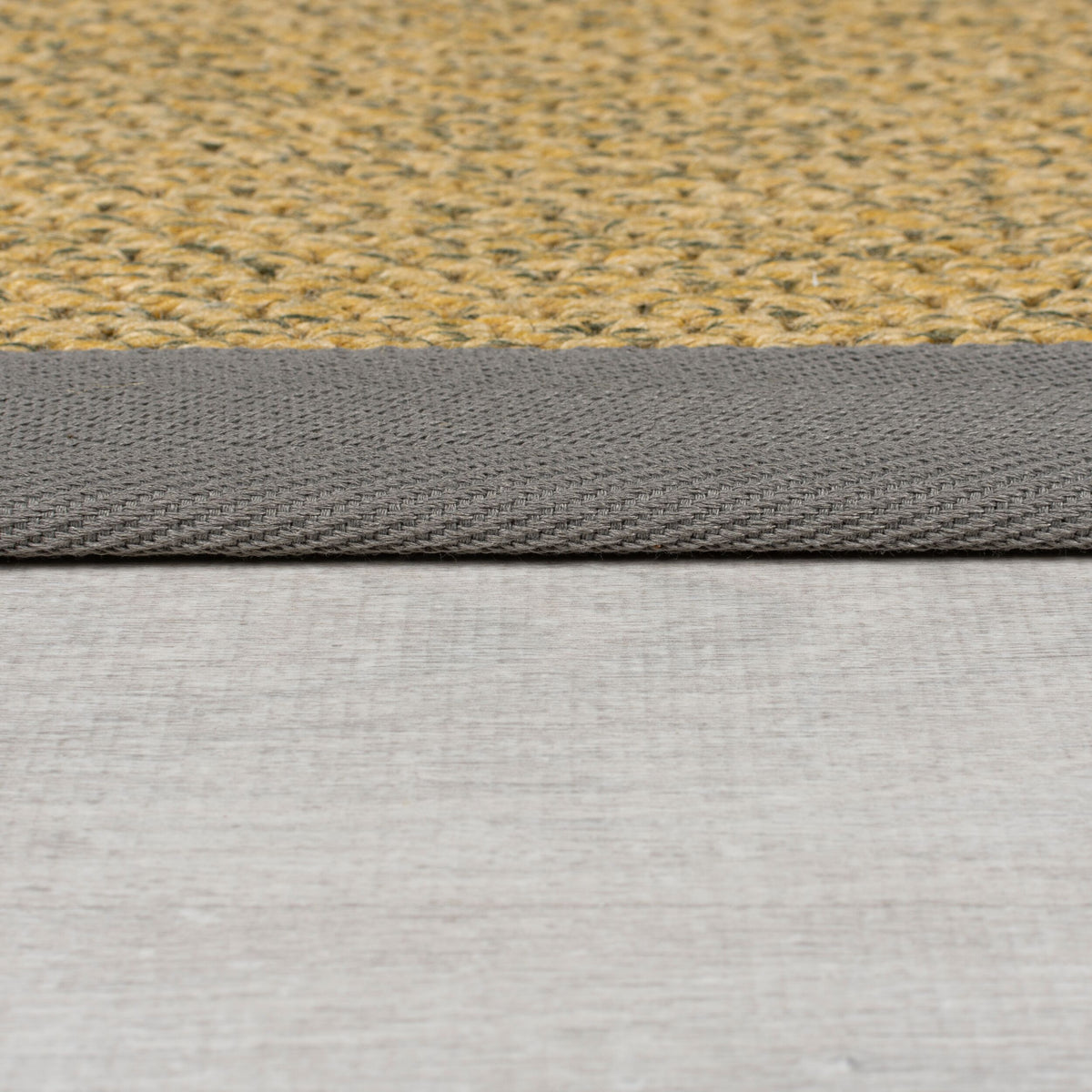 Teppich Sisal-Look Flachgewebe für Indoor & Outdoor  - Pflegeleicht und Schmutzabweisend mit Bordüre_Läufer_