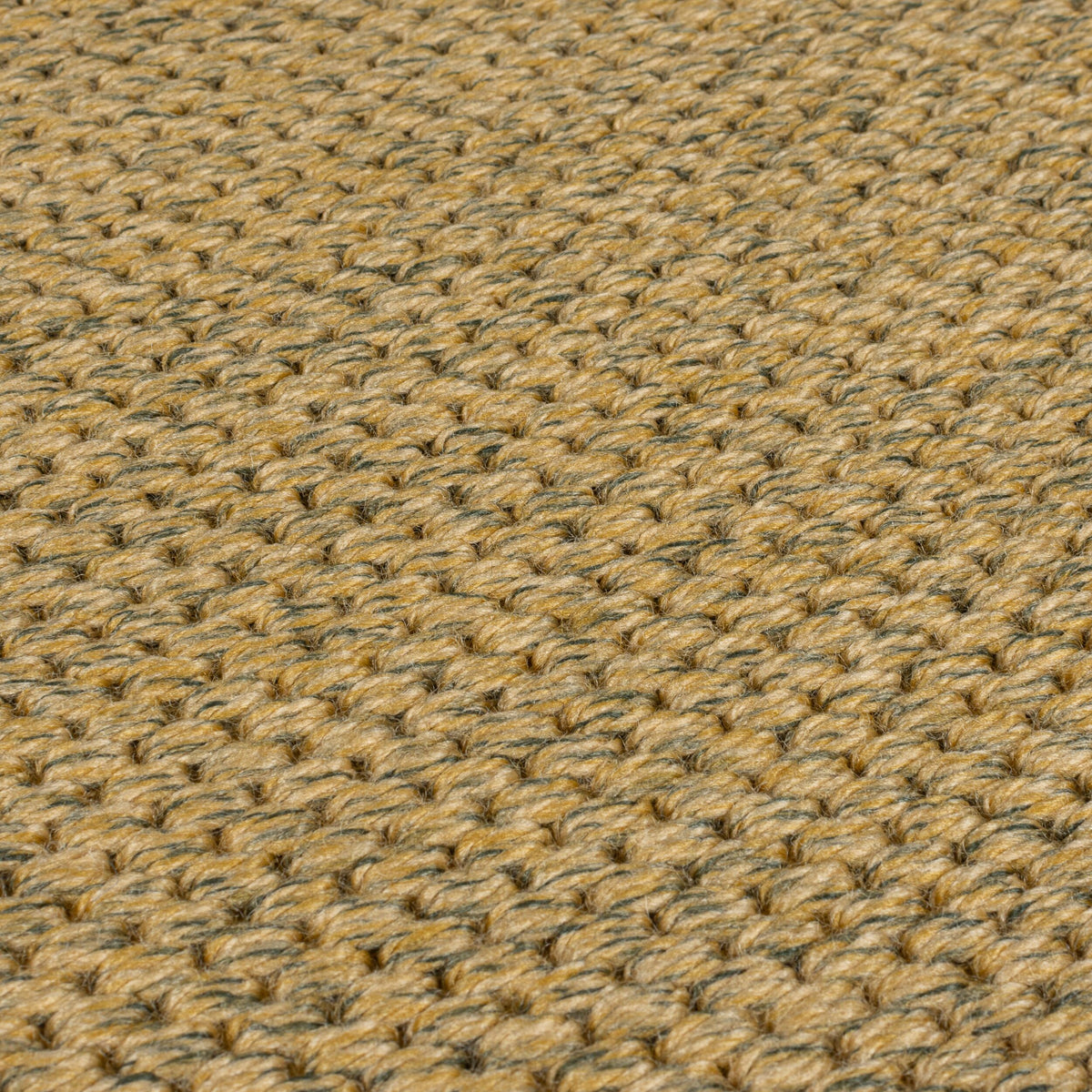 Outdoor Teppich Sisal Bordüre - Balkon schmutzabweisend_Natur-Grau_Läufer_