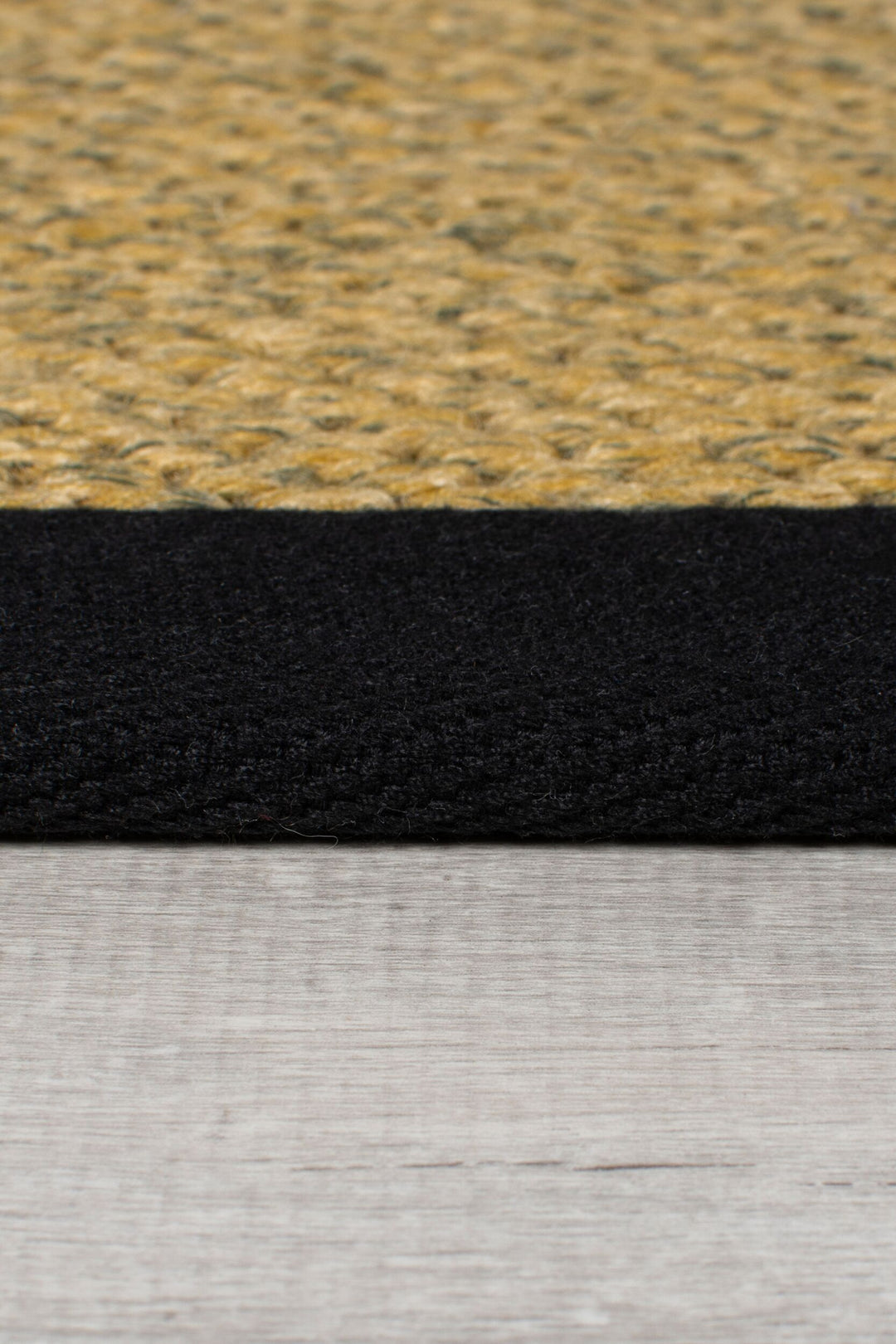 Teppich Sisal-Look Flachgewebe für Indoor &amp; Outdoor  - Pflegeleicht und Schmutzabweisend mit Bordüre_Läufer_