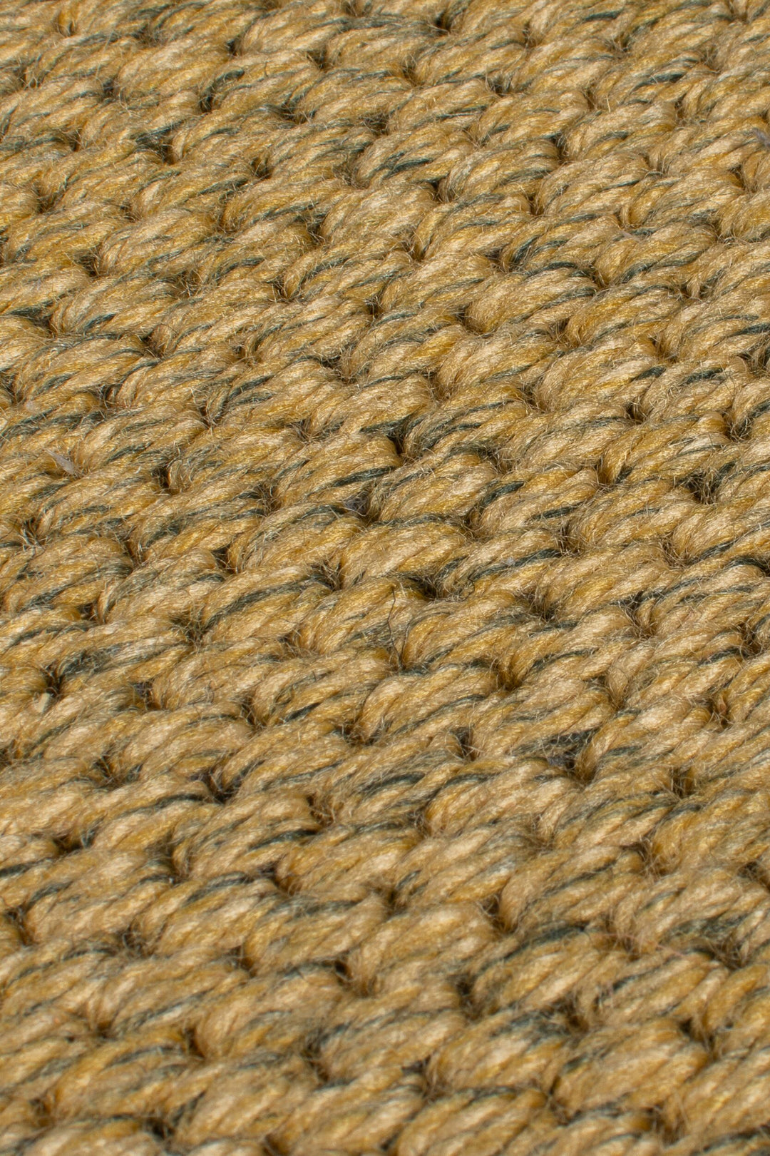 Outdoor Teppich Sisal Bordüre - Balkon schmutzabweisend_Natur-Schwarz_Läufer_