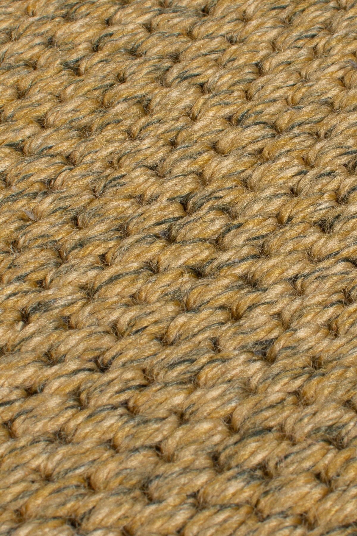 Outdoor Teppich Sisal Bordüre - Balkon schmutzabweisend_Natur-Schwarz_Läufer_