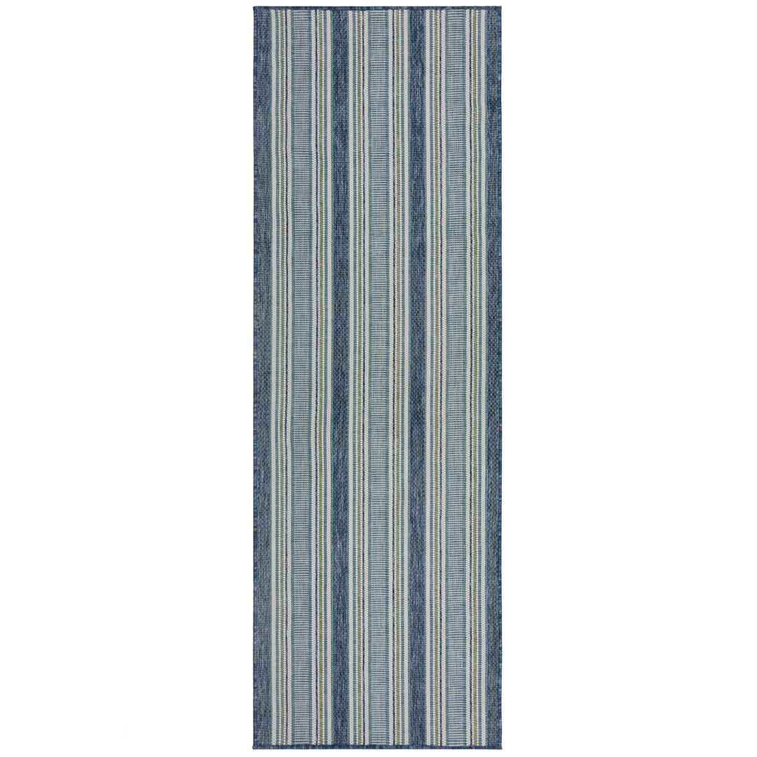 Outdoor Teppich Streifen Muster - Geometrisch - Terrasse schmutzabweisend_Läufer_