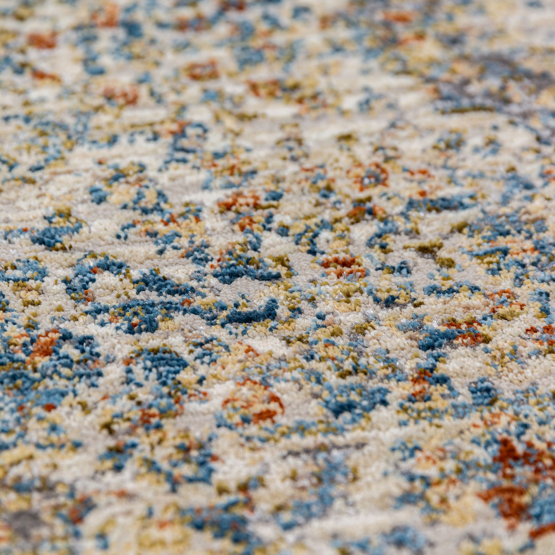 Orientteppich Vintage Medallion-Muster - Wohnzimmer_Multicolor-Erdtöne_Läufer_