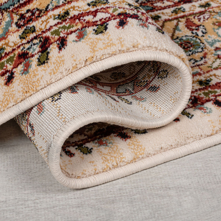 Teppich Kurzflor Herati Muster Persisch - Wohnzimmer_Läufer_