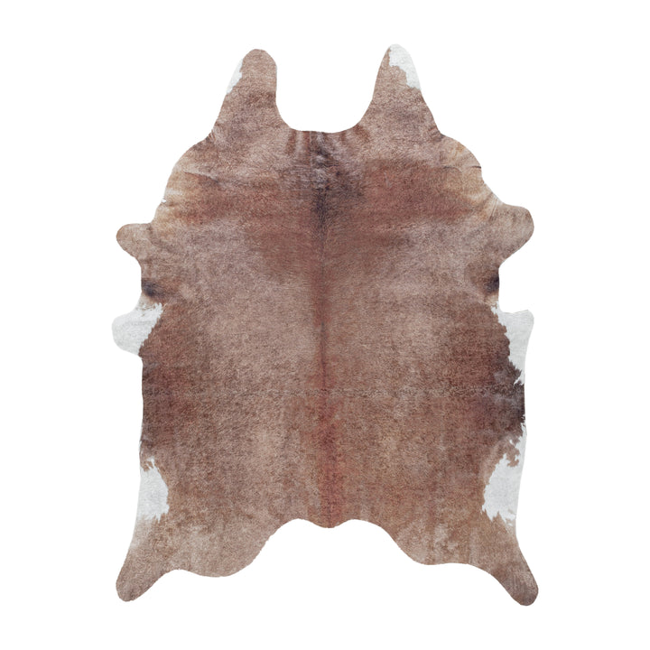 Teppich Waschbar Flachgewebe Kuhfell-Imitat Polyester Wohnzimmer_Sonderform_