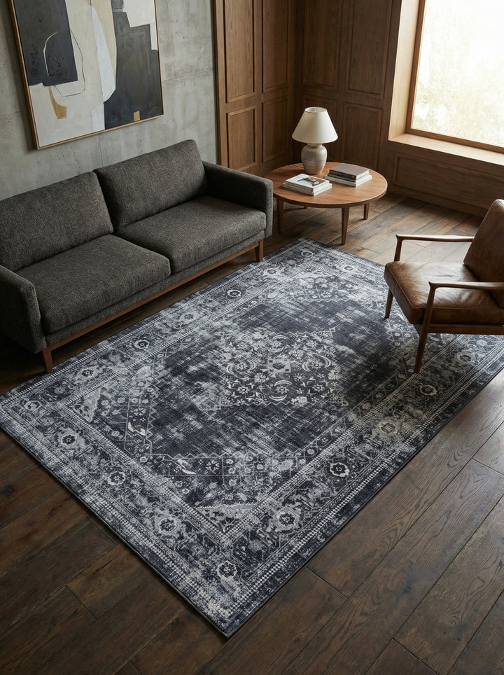 Teppich Waschbar Flachgewebe Orientalisch Polyester Wohnzimmer_Läufer_