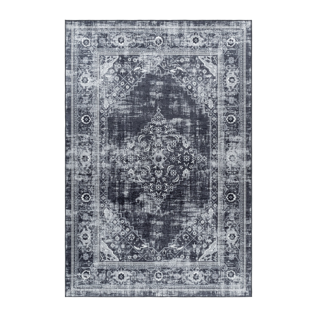 Teppich Waschbar Flachgewebe Orientalisch Polyester Wohnzimmer_Läufer_