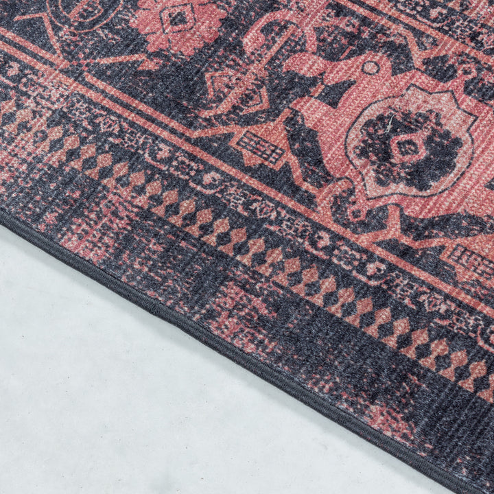 Teppich Waschbar Flachgewebe Orientalisch Polyester Wohnzimmer_Läufer_