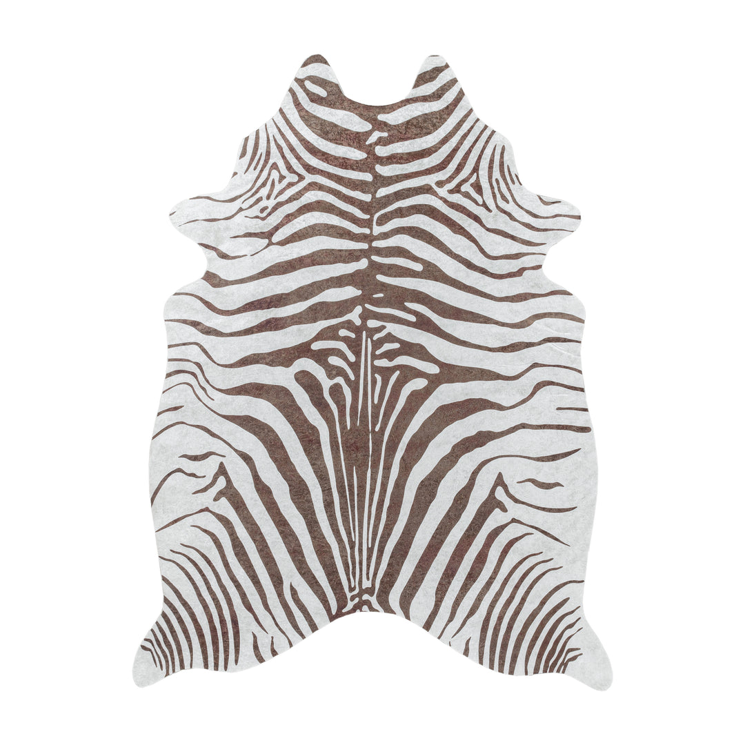 Teppich Waschbar Flachgewebe Tigerfell-Imitat Polyester Wohnzimmer_Sonderform_