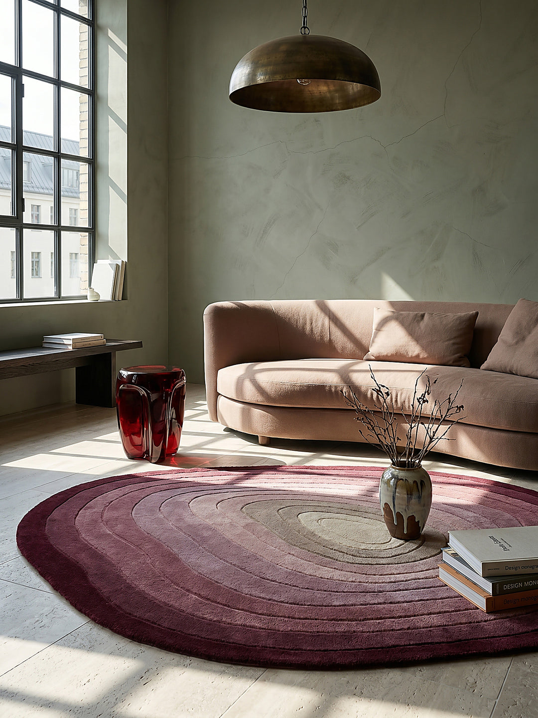 Teppich Mulberry rechteckig Editorial Styling_