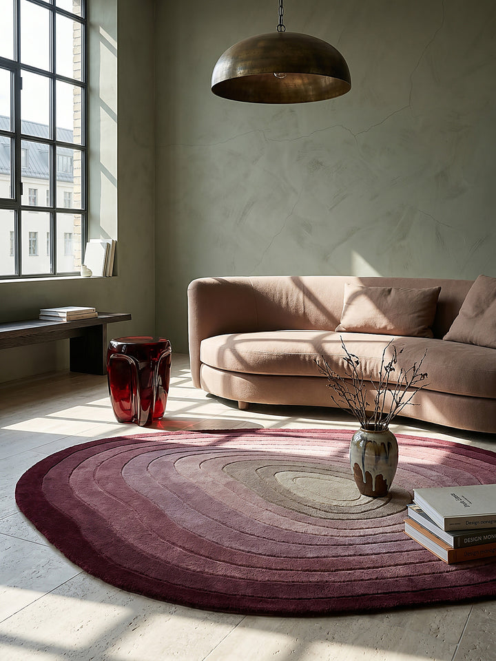 Teppich Mulberry rechteckig Editorial Styling_