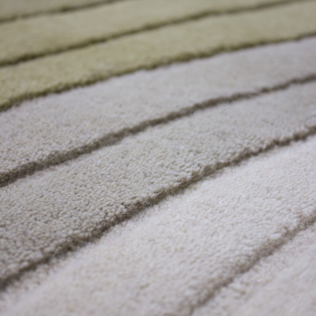 Teppich Grün rechteckig WOOL Raumgestaltung Inneneinrichtung PARRET 200x290_