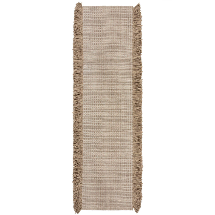 Teppich Kurzflor Farmhaus Unifarben - Wohnzimmer_Läufer_