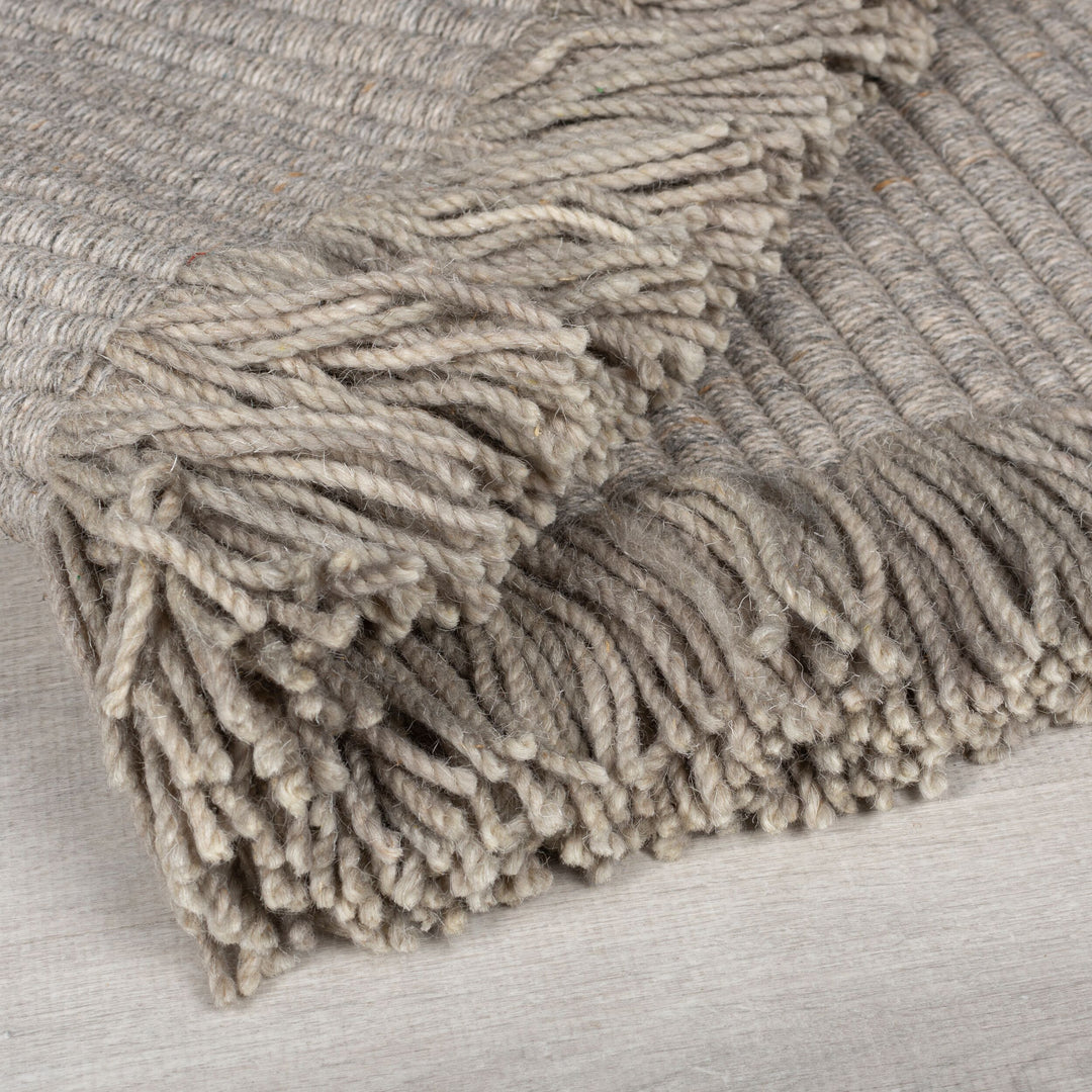 Teppich Kurzflor Farmhaus Unifarben - Wohnzimmer_Läufer_