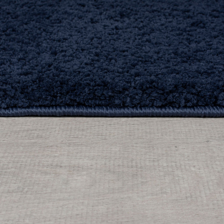 Teppich flauschig waschbar  - Weicher Hochflor aus recyceltem Polyester_Rechteckig_