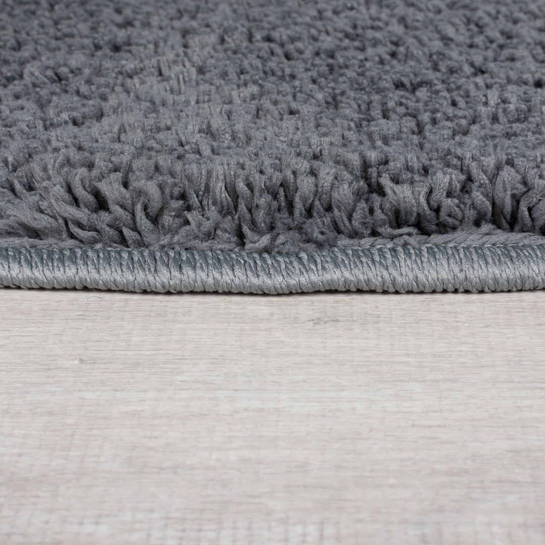 Teppich flauschig waschbar  - Weicher Hochflor aus recyceltem Polyester_Rechteckig_