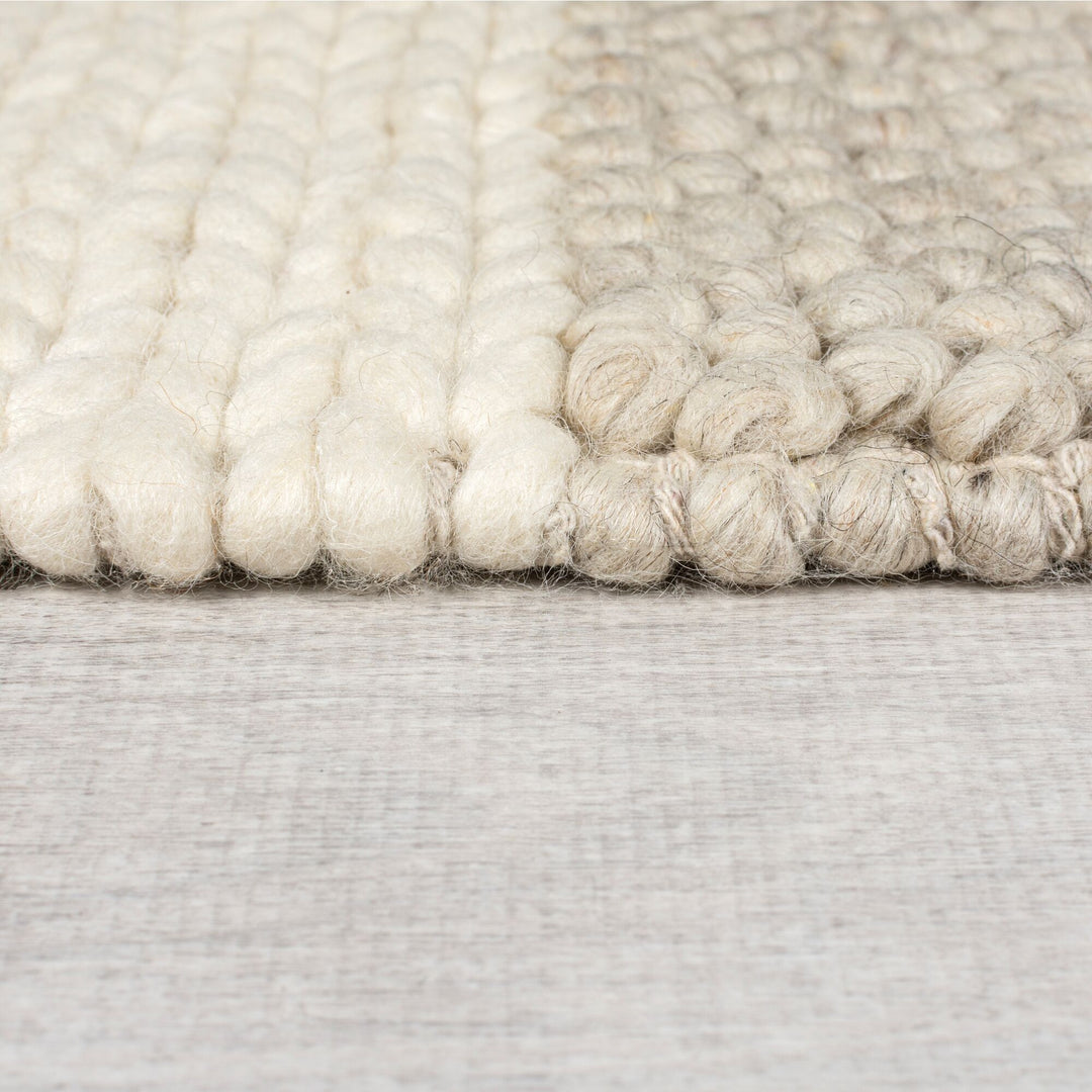 Teppich handgewebt Patchwork - Multi-Struktur - langlebig &amp; wärmeisolierend_Läufer_