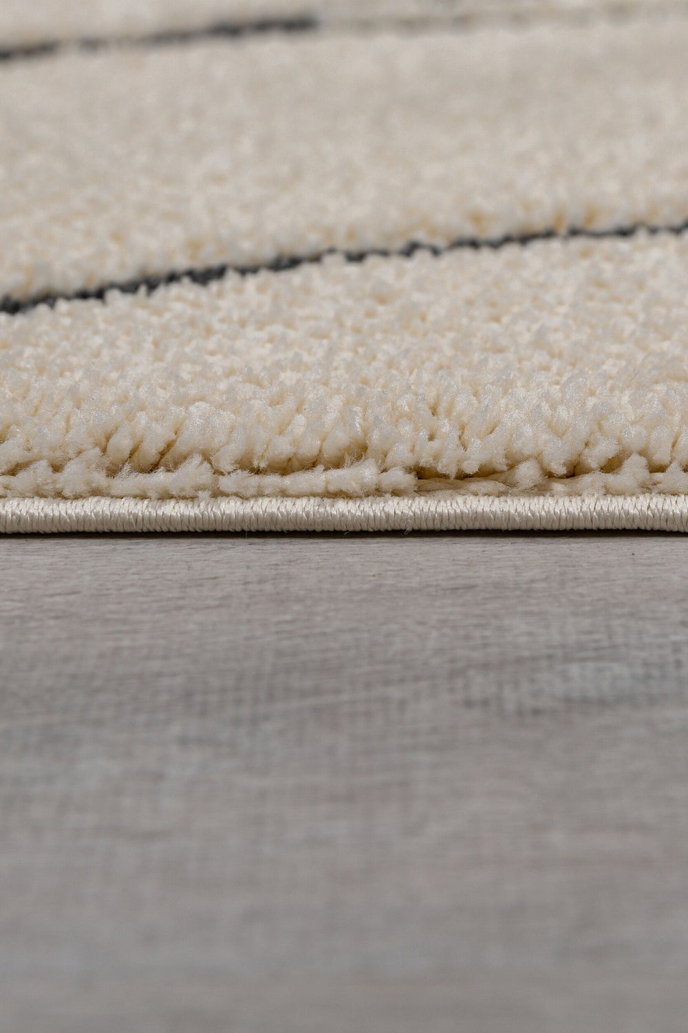 Teppich mit abstraktem Muster - weichem Hoch-Tief-Flor und moderner Eleganz_Rechteckig_