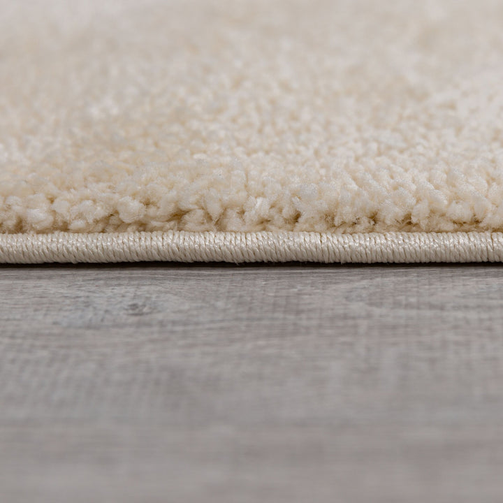 Teppich recycelt  - Moderner Skandi-Look mit weichem Hochflor_Rechteckig_