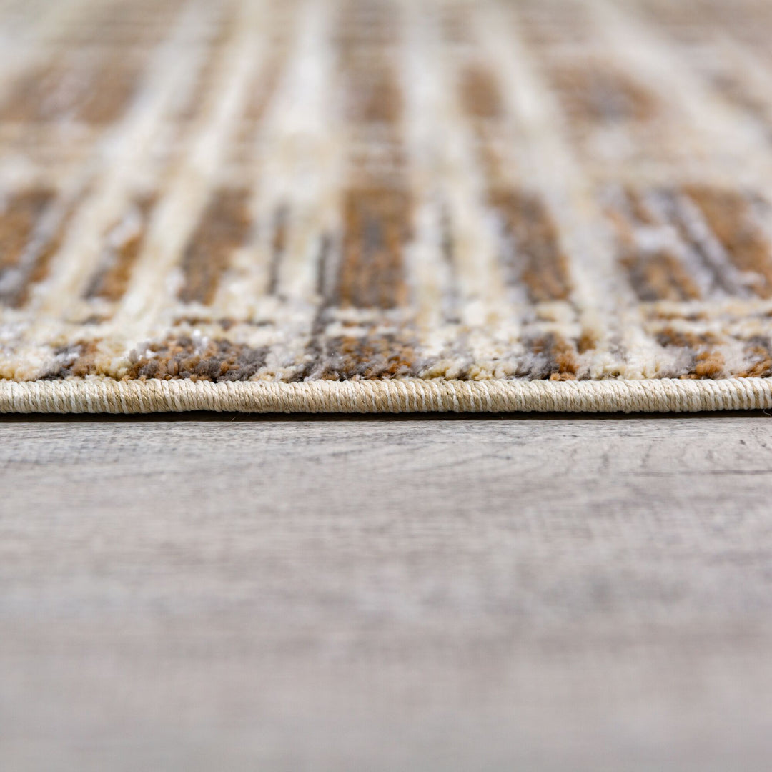 Teppich recycelt modern  - Abstraktes Design  - Strapazierfähig &amp; Pflegeleicht_Läufer_