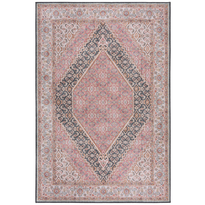 Waschbarer Teppich Medallion Muster - Orientalisch - Wohnzimmer schmutzabweisend_Rechteckig_