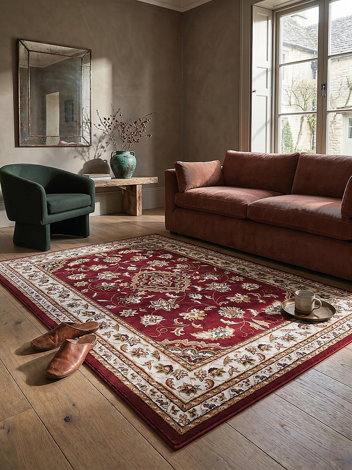 Teppich Rot Textur Nahaufnahme_