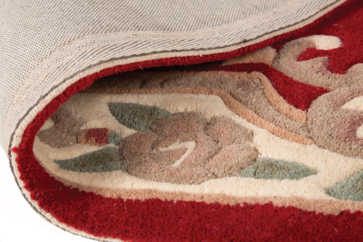 Wollteppich Aubusson-Muster handgeknüpft BEAULY_Rechteckig_