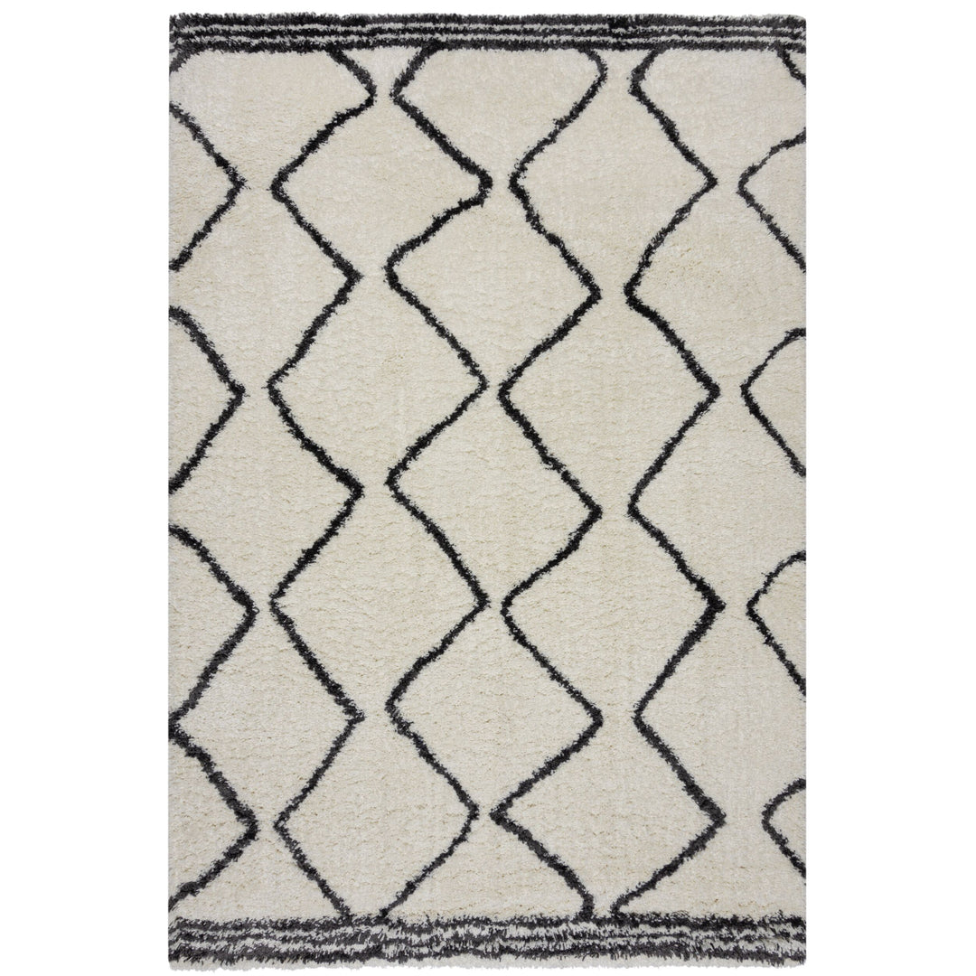 Teppich Hochflor Berber-Design - schimmernd KENT PEARL_Rechteckig_